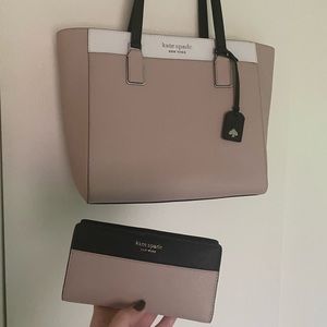 Kate Spade Tote w/ Matching Wallet